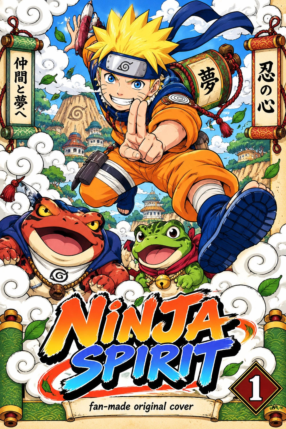 Naruto Colored cover