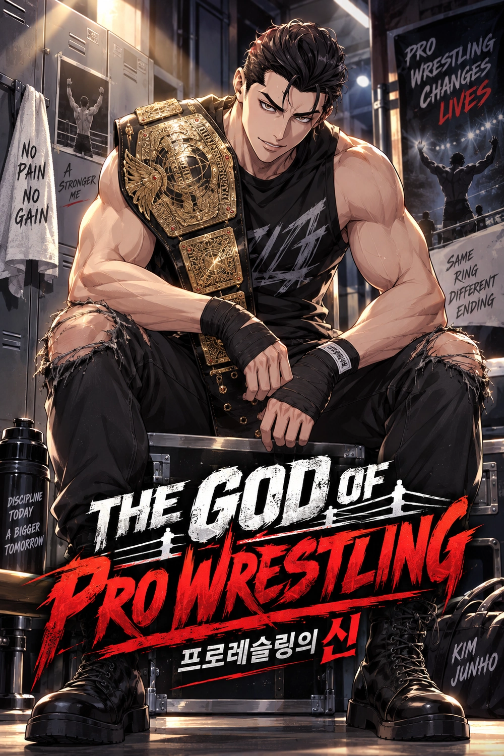 The God of Pro Wrestling cover