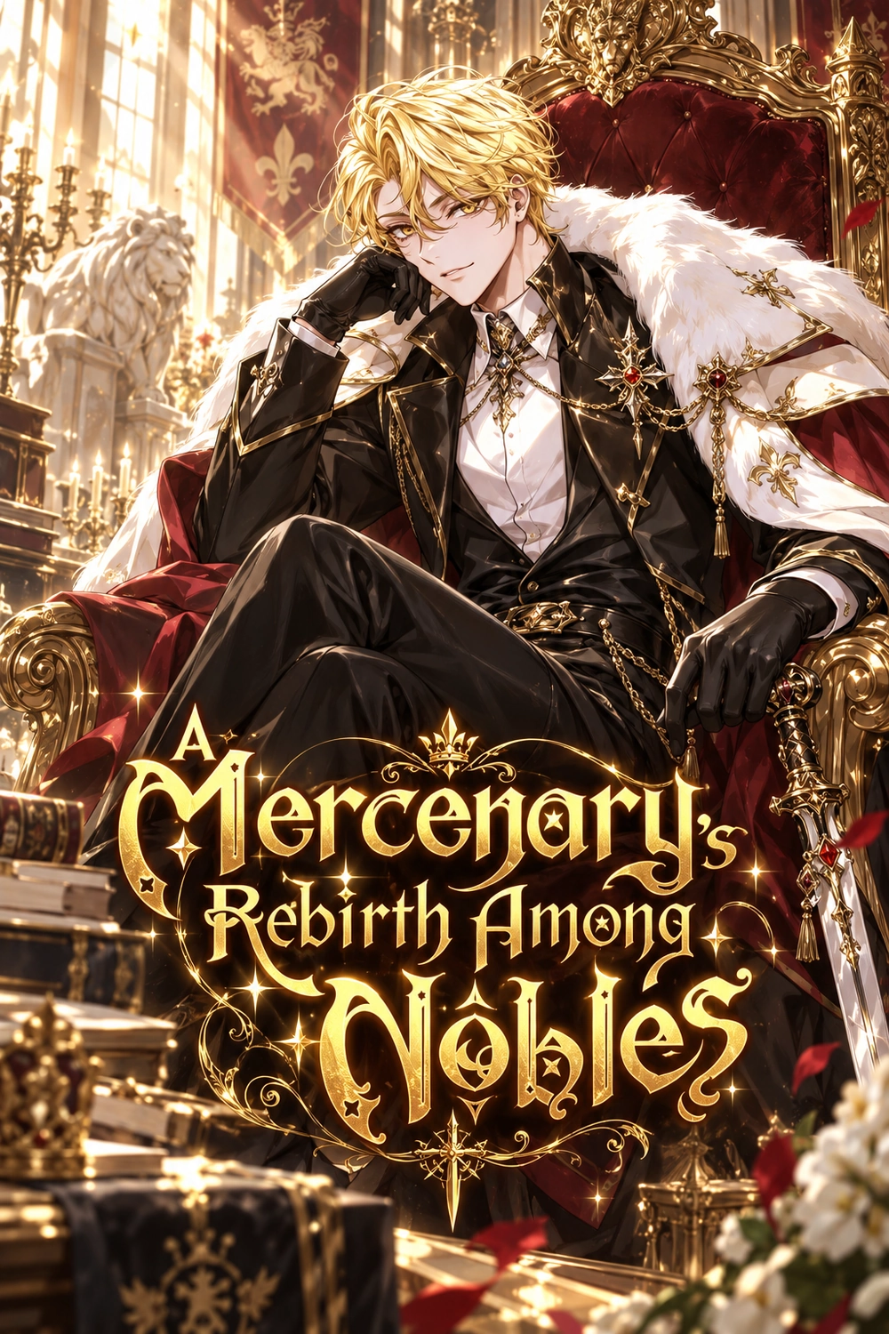A Mercenary's Rebirth Among Nobles cover