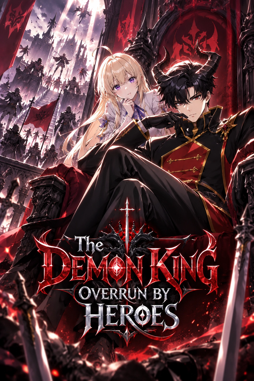 The Demon King Overrun by Heroes cover