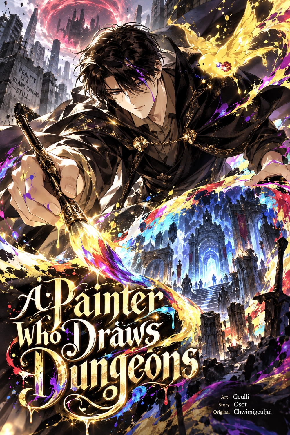 A Painter Who Draws Dungeons cover