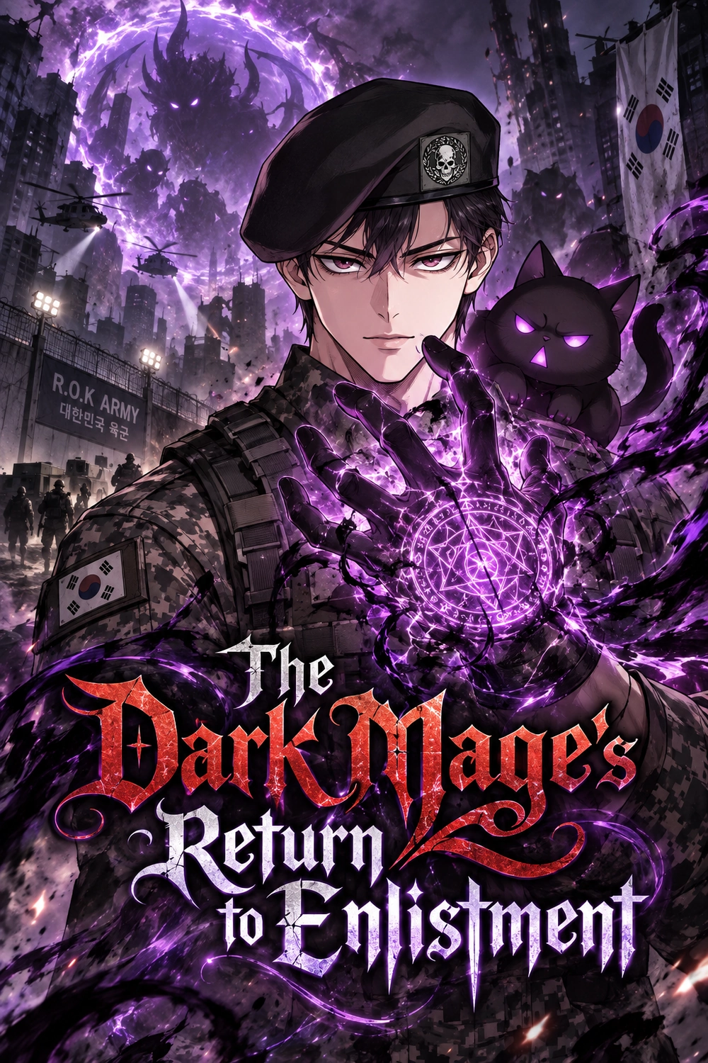 The Dark Mage's Return to Enlistment cover