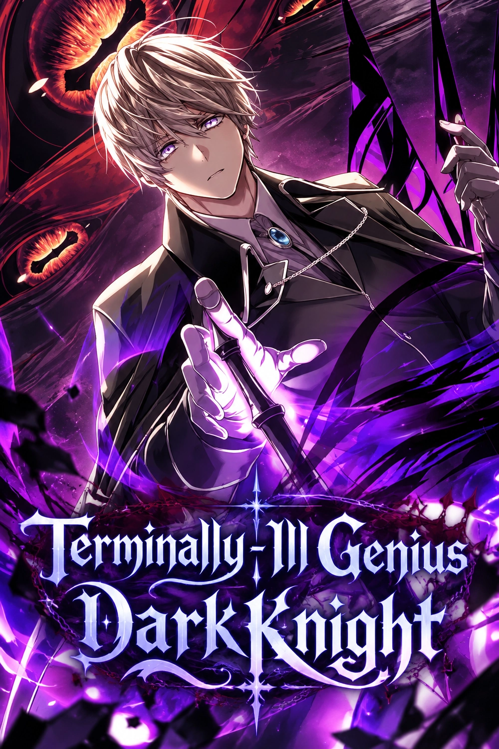 Terminally-Ill Genius Dark Knight cover
