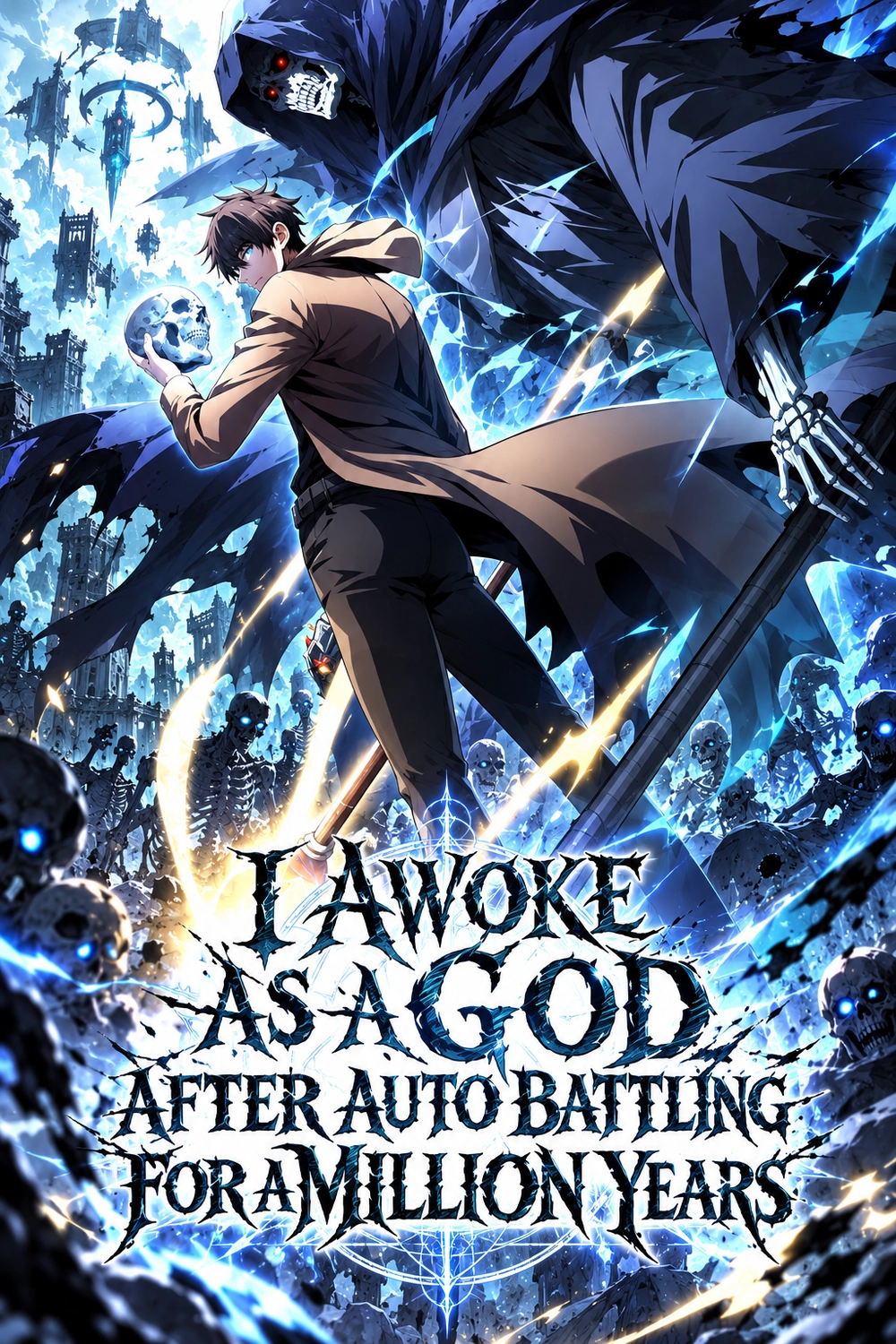 I Awoke as a God After Auto Battling for a Million Years cover